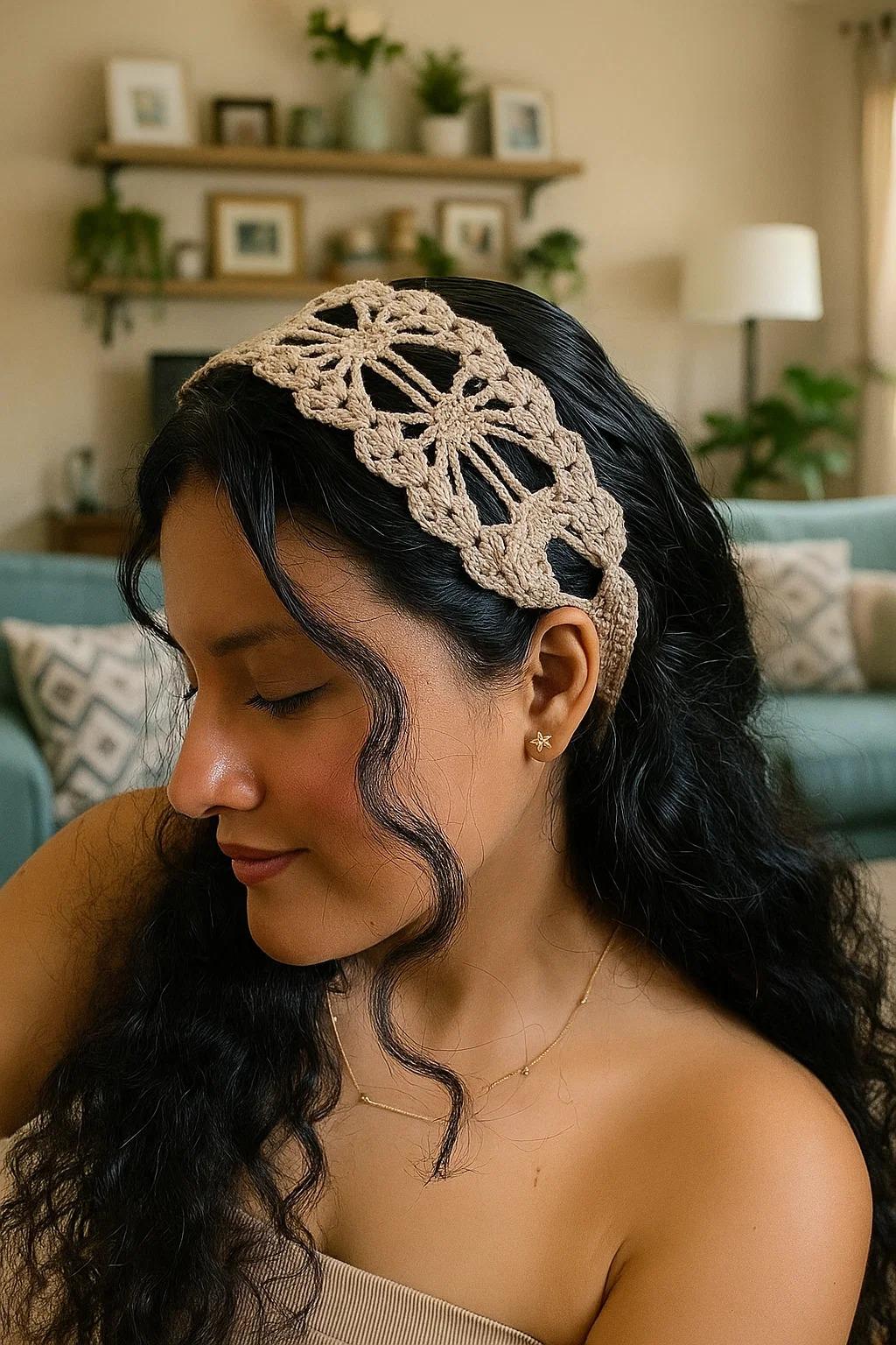 Crochet headband