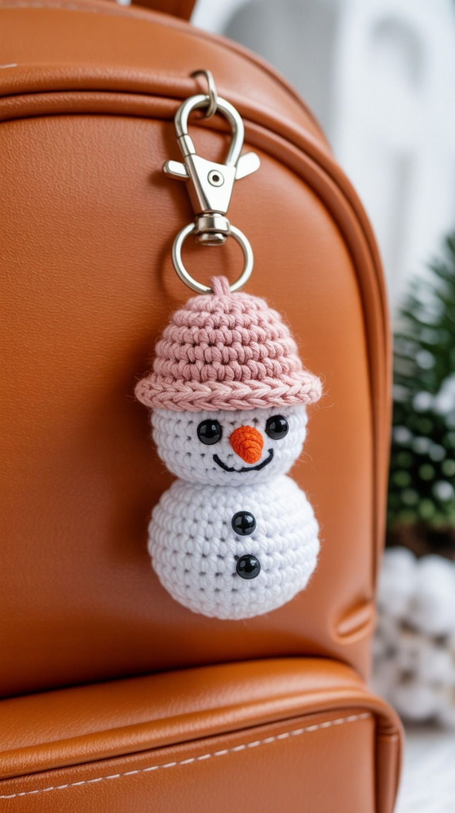 Handmade Crochet Keychain