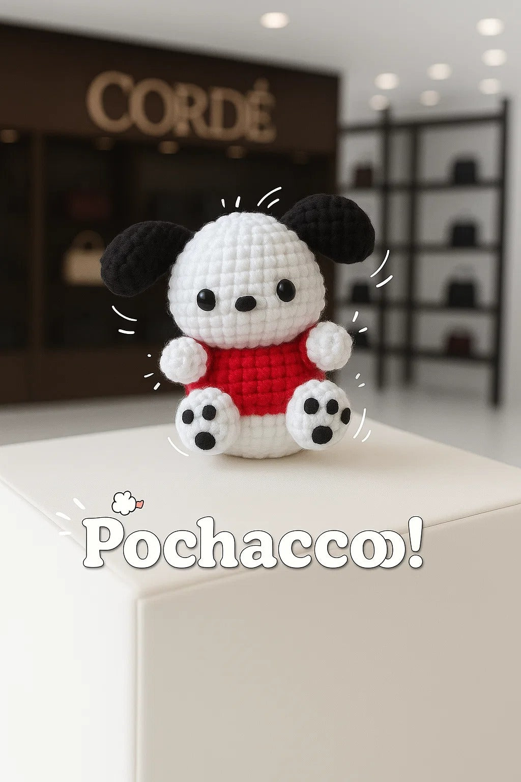 Handmade Crochet Keychain