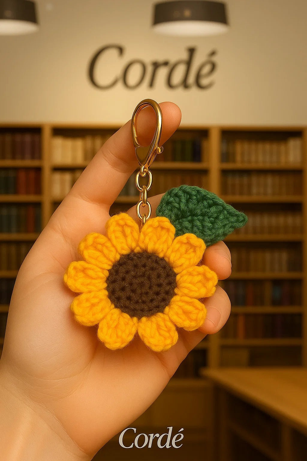 Handmade Crochet Sunflower
