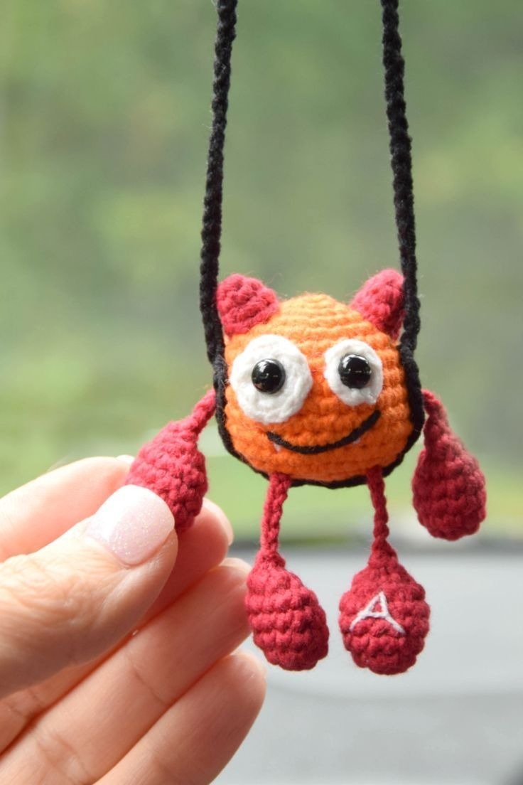Handmade Crochet Amigurum Keychain