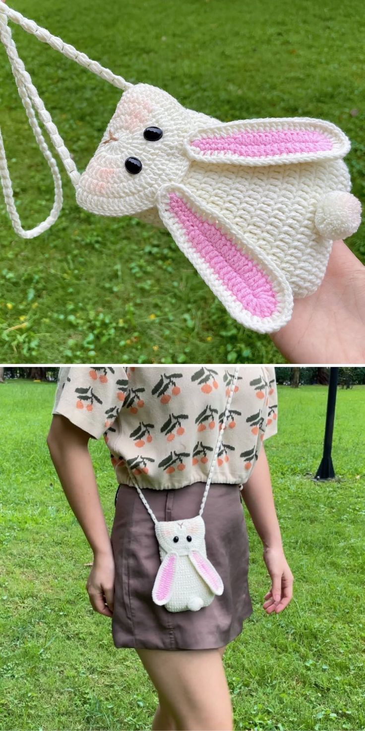 Cute Rabbit Mini Purse