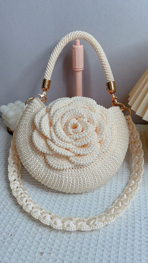 White Rose Handbags